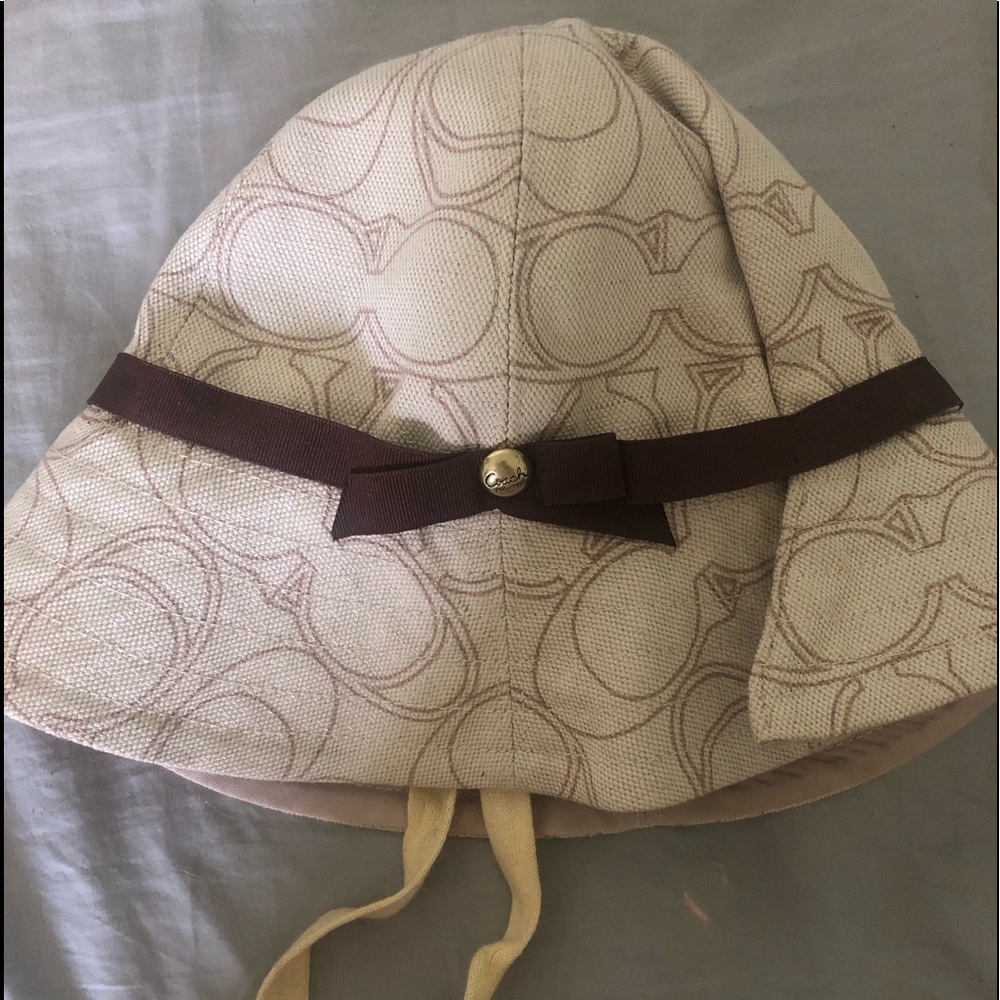 Coach “bucket” hat